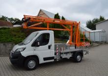 Plataformas elevadoras articuladas remolcables Inreka IPK 14-3
