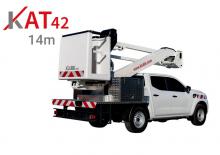 Plataformas elevadoras articuladas remolcables Klubb KAT42
