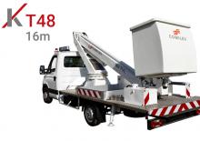 Plataformas elevadoras articuladas remolcables Klubb KT48