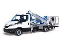 Plataformas elevadoras articuladas remolcables Multitel MX 196