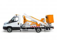 Plataformas elevadoras articuladas remolcables Multitel MX 200 DS