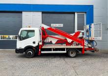 Plataformas elevadoras articuladas remolcables Multitel MX 200