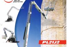 Plataformas elevadoras articuladas remolcables CMC PL 21 J 2