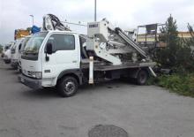 Plataformas elevadoras articuladas remolcables ISOLI PNT 185