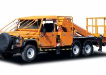Plataformas elevadoras articuladas sobre camión Bumar PTM-10