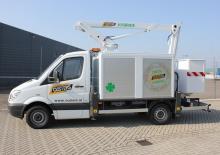 Plataformas elevadoras articuladas remolcables Custers Taurus 230-12MH