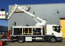 Plataformas elevadoras articuladas remolcables Custers Taurus 265-16H