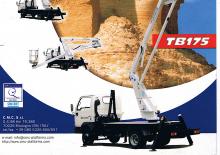 Plataformas elevadoras articuladas remolcables CMC TB 175