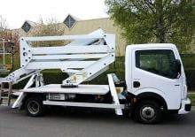 Plataformas elevadoras articuladas remolcables Klubb VAT 60 NE