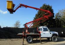 Plataformas elevadoras articuladas remolcables Priestman VM 14.5