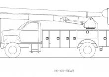 Plataformas elevadoras articuladas remolcables Versalift VN-60-I 