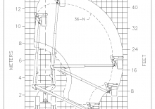 Plataformas elevadoras articuladas remolcables Versalift VST-40-AP