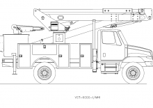 Plataformas elevadoras articuladas remolcables Versalift VST-6000-I