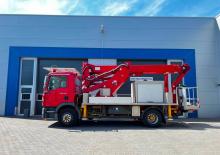 Plataformas elevadoras articuladas remolcables Wumag-Palfinger WGT 250