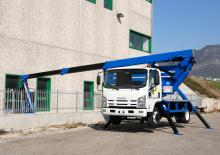 Plataformas elevadoras articuladas remolcables CTE ZED 26 J