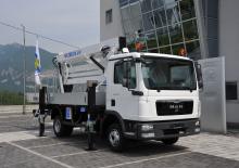 Plataformas elevadoras articuladas remolcables CTE ZED 26 JH