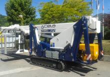 Plataformas telescópicas de orugas CELA Spyder 365