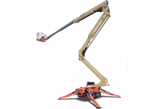 Plataformas articuladas de orugas JLG X15J Plus
