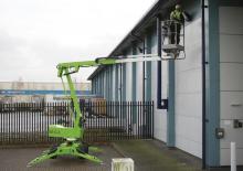 Plataformas articuladas de ruedas Niftylift SD120T