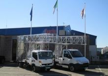 Plataformas elevadoras articuladas remolcables Barin ABC 60/L