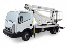 Plataformas elevadoras articuladas remolcables GSR B240PX Compact