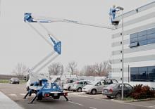Plataformas elevadoras articuladas remolcables Socage DA 320