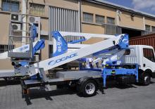 Plataformas elevadoras articuladas remolcables Socage DA 424 forSte
