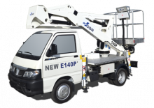 Plataformas elevadoras articuladas remolcables GSR E140P Compact 