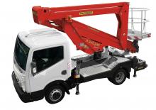 Plataformas elevadoras articuladas remolcables Palfinger P 240 AXE