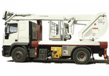 Plataformas elevadoras articuladas remolcables CMC PLJ290
