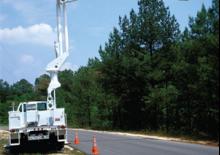 Plataformas elevadoras articuladas remolcables Altec TA41M