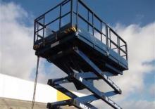 Plataformas de tijera de orugas Aichi RV 123