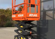 Plataformas de tijeras de ruedas Atlas Kompakt ACSL 0607 DC