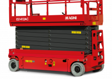 Plataformas de tijeras de ruedas MAGNI ES1412AC