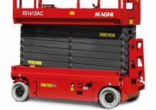 Plataformas de tijeras de ruedas MAGNI ES1612AC