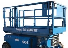 Plataformas de tijeras de ruedas Genie TKD GS 2668 RT