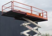 Plataformas de tijeras de ruedas Holland-Lift HL 160 E/H/D 20