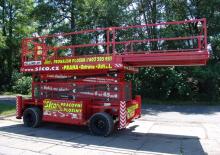 Plataformas de tijeras de ruedas Holland-Lift HL-220 D25 4WD/P/N