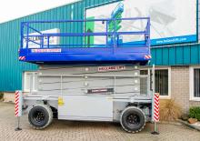 Plataformas de tijeras de ruedas Holland-Lift HL-220 E25 RT