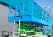 Plataformas de tijeras de ruedas Holland-Lift HL-240 E25