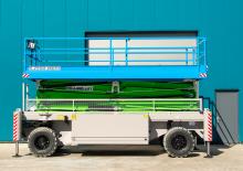 Plataformas de tijeras de ruedas Holland-Lift HL-275 D25