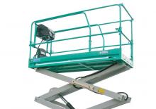 Plataformas de tijeras de ruedas Imer IM 6390 AC