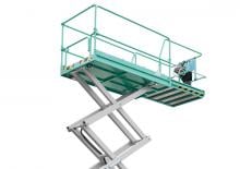Plataformas de tijeras de ruedas Imer IM 8122 AC