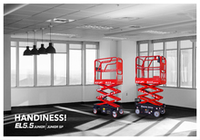 Plataformas de tijeras de ruedas ELS Lift Junior 5.5