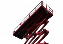Plataformas de tijeras de ruedas PB PB S320-24DS 4×4