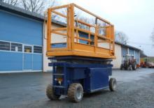 Plataformas de tijeras de ruedas German Standard Lift S 111 E 16 HT