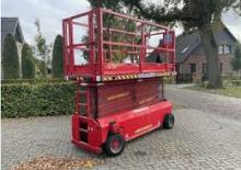 Plataformas de tijeras de ruedas German Standard Lift S 131 E 12