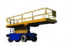 Plataformas de tijeras de ruedas German Standard Lift S 151 E 12