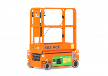 Plataformas de tijeras de ruedas Dingli S03-ACE