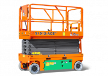 Plataformas de tijeras de ruedas Dingli S1012-ACE+